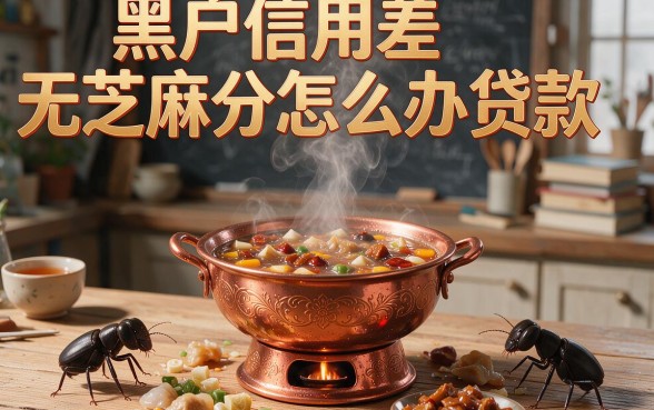黑户信用低没有芝麻分怎么贷款？亲测有效的方法都在这了！