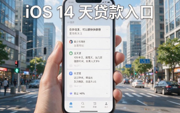 iOS14天贷款口子大盘点！这5个2000元借款口子对征信要求不高，速看