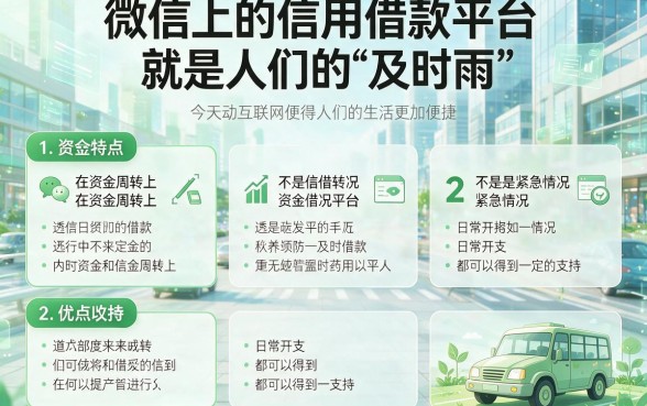 微信信用借款平台2026紧急避坑!这5个微信信用App可借30000速推