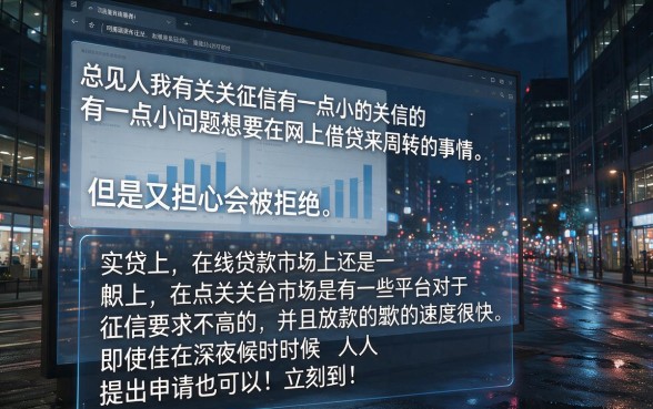 2026无视征信的网贷必下款半夜也下款！这5个不查征信平台，最高可借60000