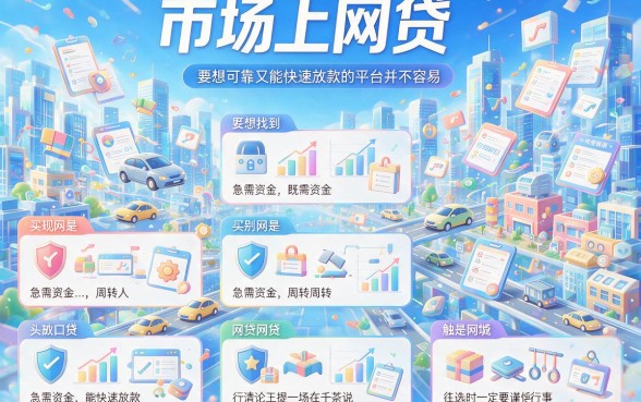 2026年网贷口子稳下款的都在这！通过率高选择多，这五个平台闭眼冲