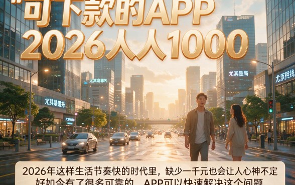 可下款的app2026人人1000真实教程，附5个借款3000门槛超低软件