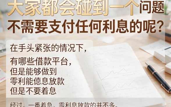 2026不用钱的免费借钱平台有哪些?这5个8000元贷款口子征信要求不高