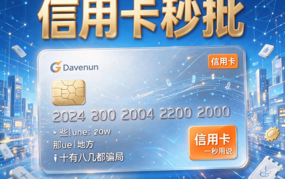 2026最新信用卡秒批的口子来了！这5个1000借款容易批的口子，极少人知道的还款法速看