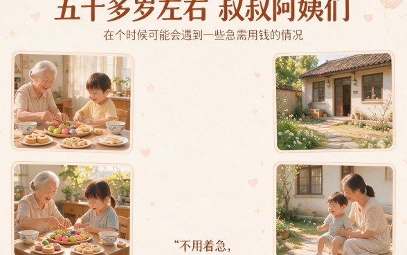 59岁急用钱能下款5000？这5个贷款平台实名借款秒过！