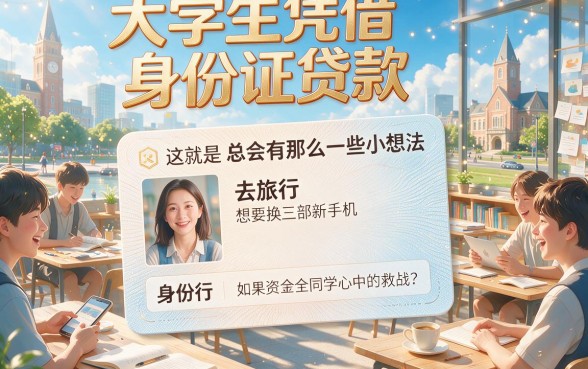 大学生凭身份证借款靠谱吗？这5个平台实测评点，本文为你深度综括！