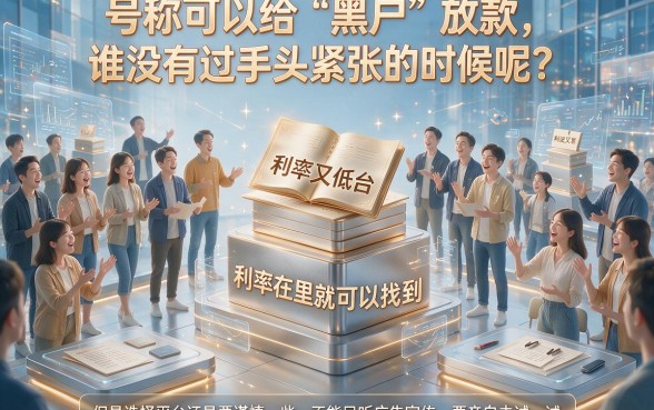 黑户额度低好借钱的平台利息低的都在这里，亲测靠谱分享！