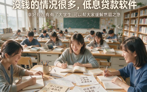 大学生都在用的5个低利息贷款软件,微信放款5000元,日常周转超合适!