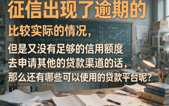 征信有逾期信用额度不够？这几个可以贷款的平台到底靠不靠谱，要点全梳理！