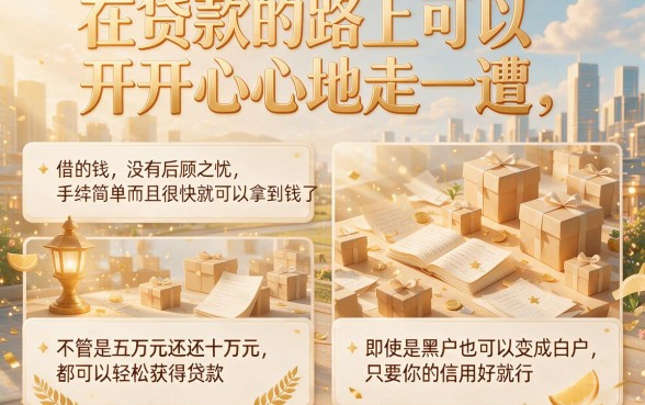 人人5000无视黑户，2026必下款的5个口子都在这里了
