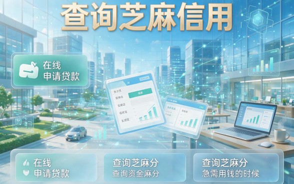 芝麻信用贷款额度查询2026：实测这5个黑户也能下款的APP，选择真的多！