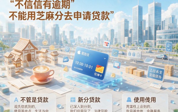 征信有逾期?不要芝麻评分也能借款的真相来了!深度解析2026最新门道