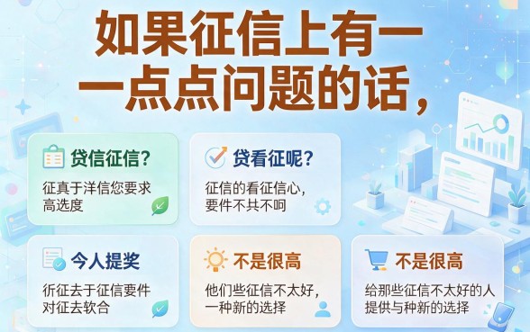 征信不好急用钱？2026年这5个不查征信报告的贷款软件，借款1000门槛超低！