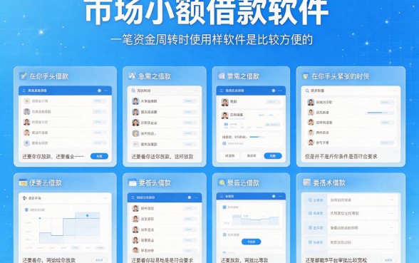 4月必看!容易过的借款小额软件正规平台盘点来了