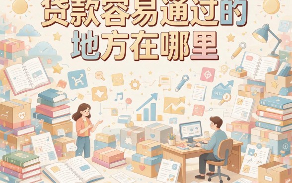 哪里有贷款容易通过哪种?这篇攻略赶快收藏!