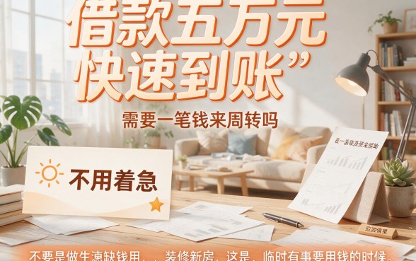 5万借款极速放款内部渠道曝光,2026最新攻略速看