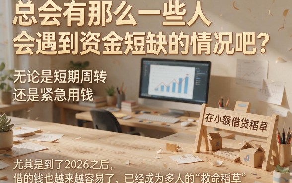 2026小额借钱2000平台速贷真相！5个2026小额贷款2000秒下款APP实测