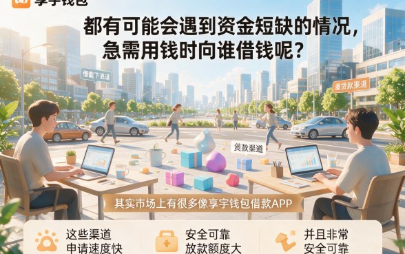 5个类似享宇钱包借款app下载一样安全的贷款口子，3000元秒到账