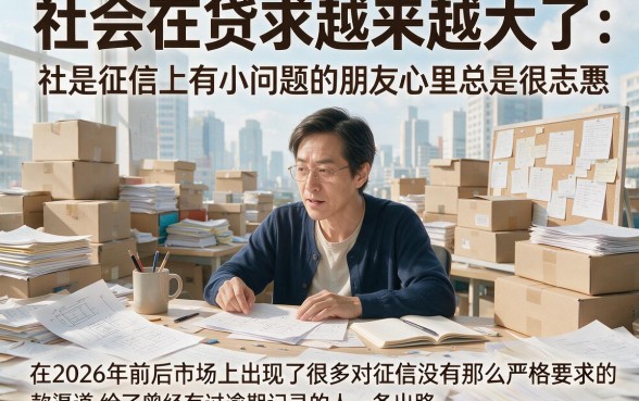 征信有逾期也别慌！2026年贷款门槛低的五个良心渠道，严选盘点来了
