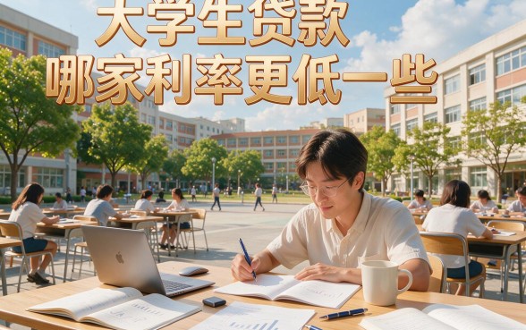 大学生贷款哪个利息低些？2026年低息放款干货盘点，这5个黑户也能下的网贷别错过！