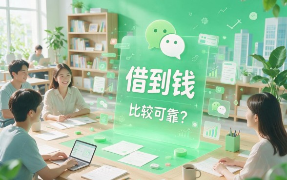 微信有什么借钱平台比较信用？2026这5个对借款要求不高的3000元app速收