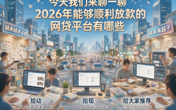2026什么网贷好下款？这5个借款7000的口子必知！