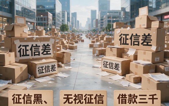 征信黑、征信烂、无视征信也能借3000！2026秒批审核方案详解，5个征信不好必过的借钱软件