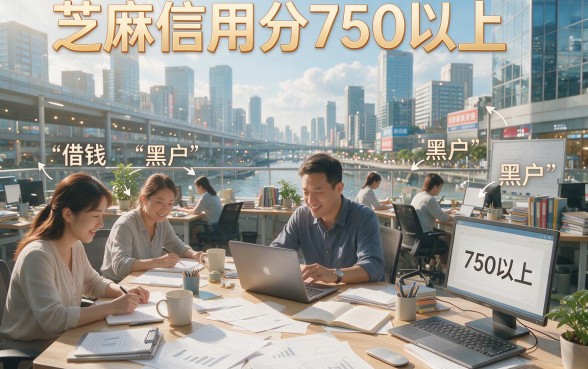 芝麻信用分750以上黑户也能贷！精选5个不看征信和负债的权威贷款渠道