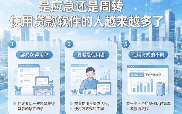 贷款申请容易的软件有哪些？这5个网贷平台注册了没借款也别大意