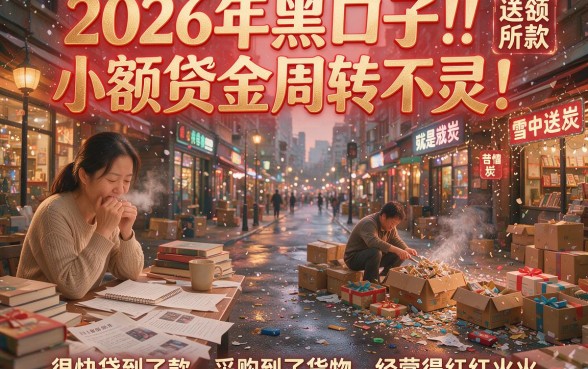 2026年黑口子小额贷款怎么选？2月实测这5个，17个借款渠道顺道筛出1000元秒到账
