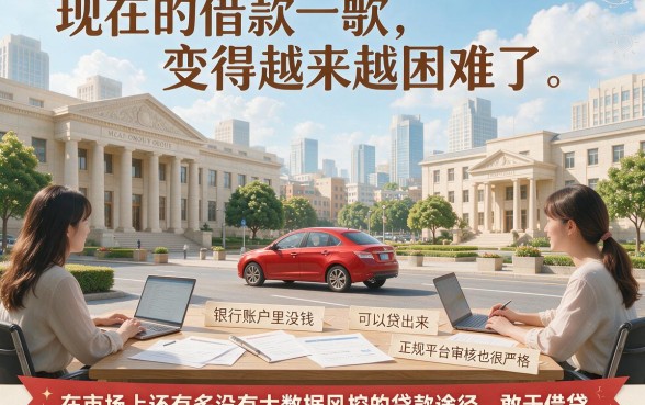 2026年还敢无视大数据风控的贷款？这5个渠道内部都在疯传！