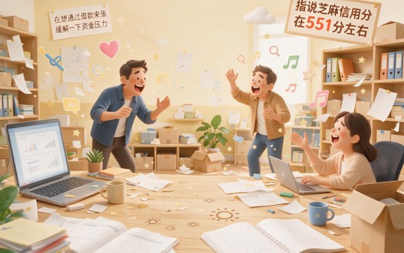 芝麻551分借款必看！2026前辈亲测这5个借钱3000极易下款的APP