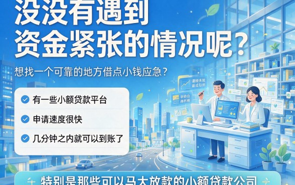 2026年马上能下款的小额贷款平台精选，这5个芝麻分565也能秒批