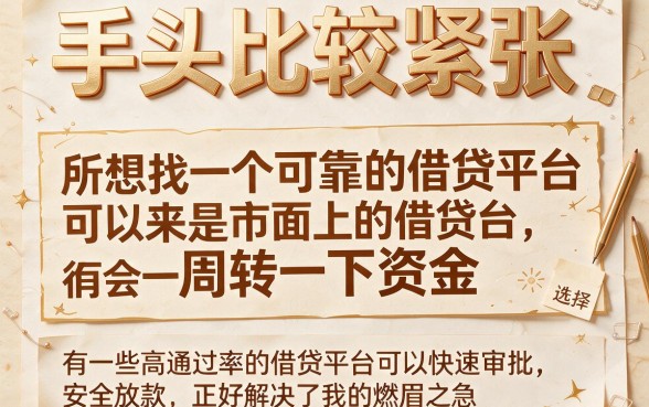 2026年内部揭秘！5个高通过率借款平台，轻松借款10000元