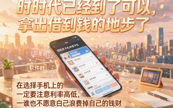 手机借钱哪个平台利息低？4月深度评测：这5个软件借3000利息超划算