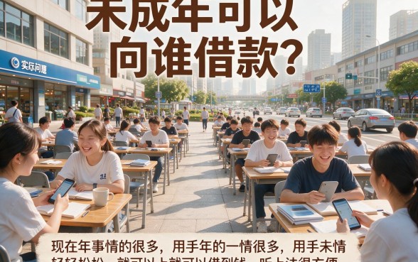 未成年微信借钱5000的渠道在哪?这几家软件让借钱变得很省心