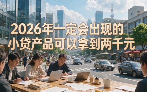 2026必下的小贷包下2000！这5个2026必下1000的借款平台真的稳