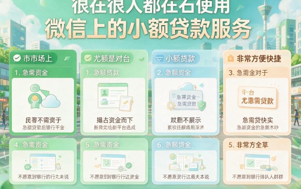 微信上的小额贷款2026年竟然秒批了！今日盘点5个2000元借款口子