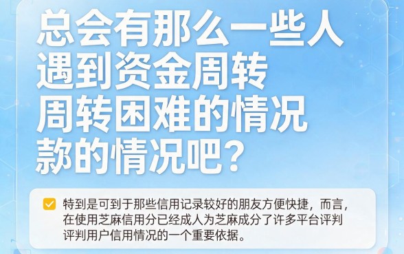 这5个只看芝麻信用分贷款的口子，秒批到账！