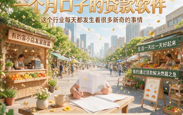 一个月口子的贷款软件精选！急用10000元，这几家平台值得优先考虑