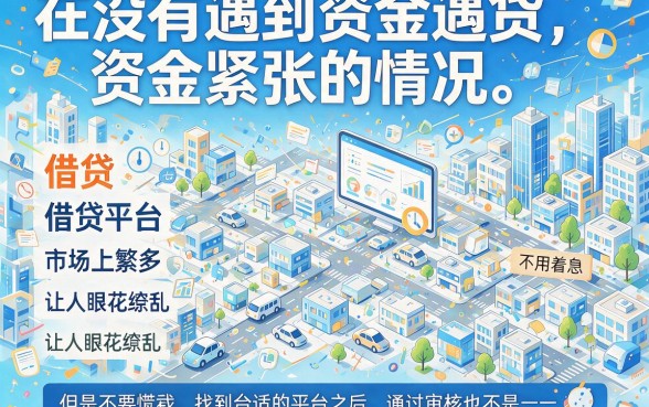 花户必看！2026年容易通过审核的借款平台有哪些？这5个4000元贷款口子无视征信超实用！