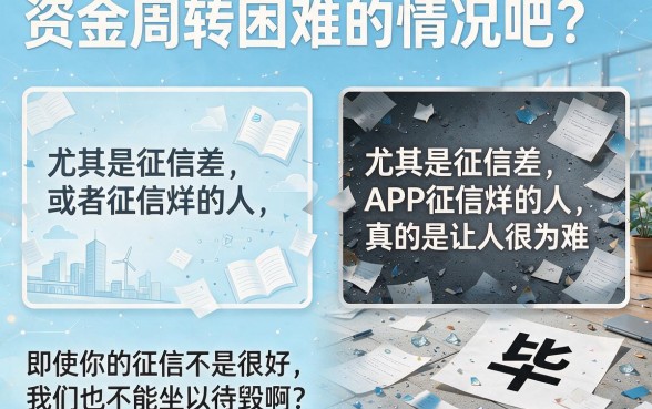 征信黑了、征信不好、征信烂了？App贷款逾期会上征信？2026必过申请方法+5个征信不好也能借3000的平台