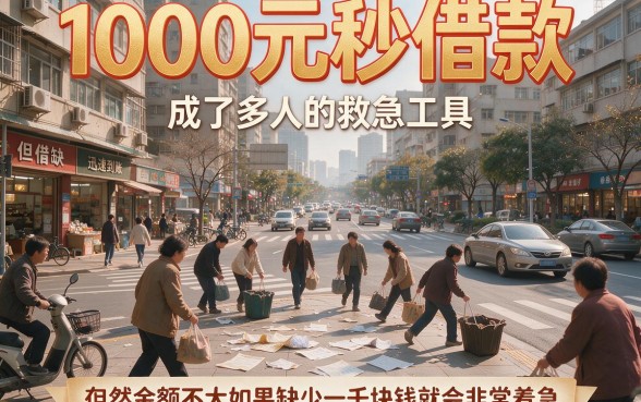 急需1000元？这5个秒借钱平台实测盘点，3000元也能秒到账！