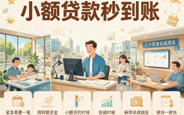 急需用钱？这5个小额贷款秒到账的平台更新了，轻松借到8000元！