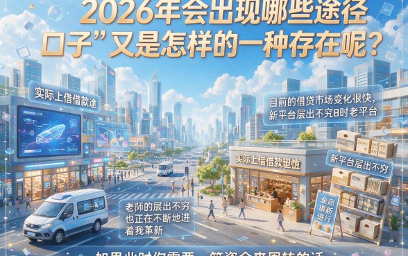 2026刚出的借钱口子大盘点，这5个秒批好下款别错过！