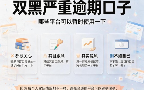 双黑严重逾期必看！2026最新双黑严重逾期口子攻略：5个能借7000的通道全公开