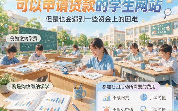 学生能借款的平台有哪些？这5个正规渠道值得收藏