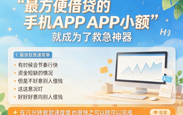 2026年全网围观！这五个4000元好借的口子，堪称最容易借钱的手机App小额首选