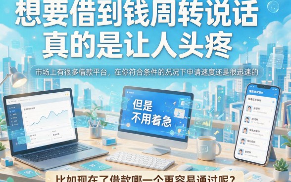 现在借款哪个比较容易下款？亲测这5个1000贷款容易下款的app