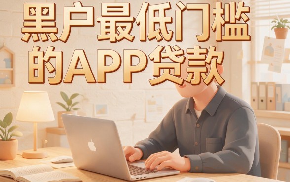 黑户最低门槛的app贷款有哪些？这3个隐藏陷阱千万别踩